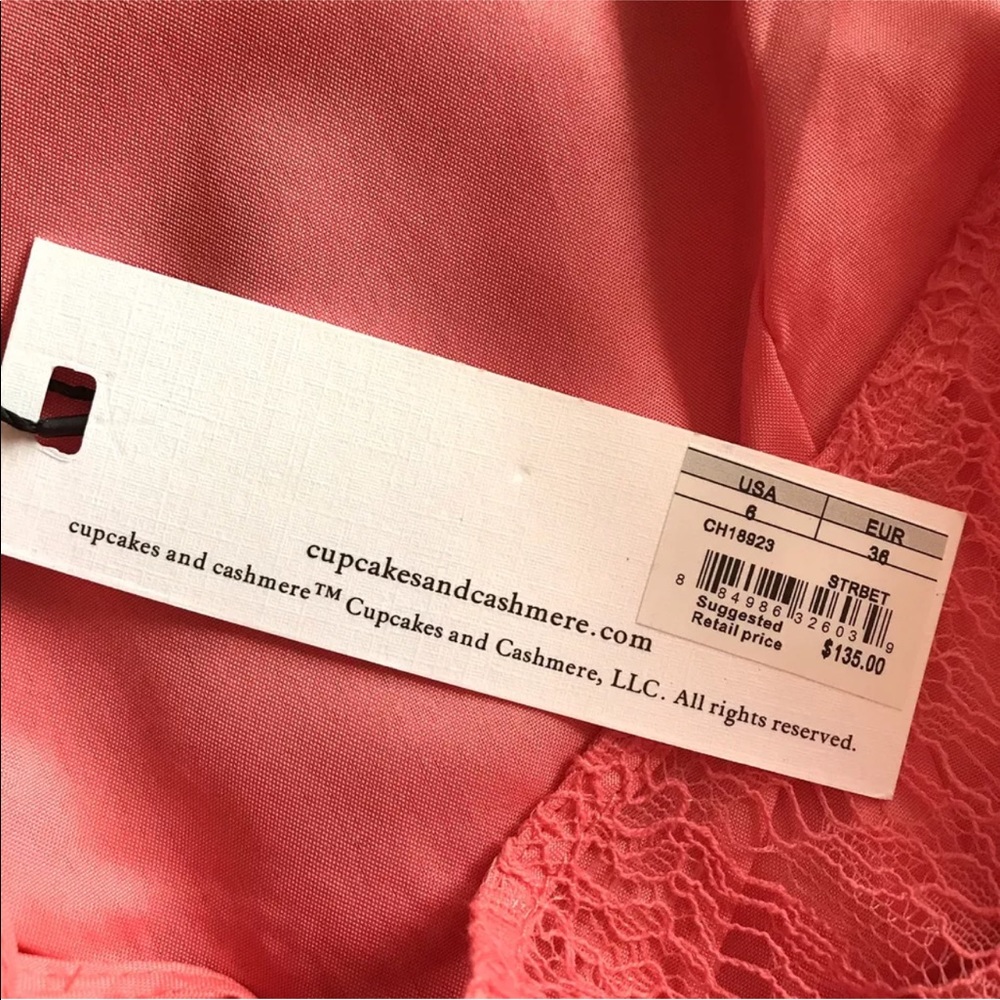 NWT Cupcakes And Cashmere Lace Dress - Picture 6 of 8